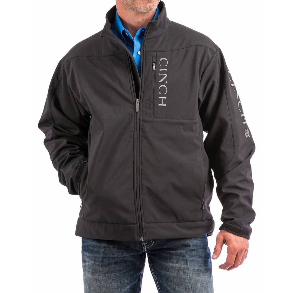 NEW CINCH concealed carry zip jacket in black